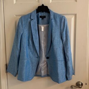 NWT Talbots linen Blazer Size 10p